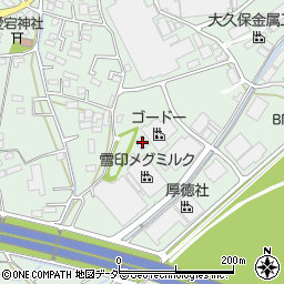 埼玉県川越市的場1432-1周辺の地図