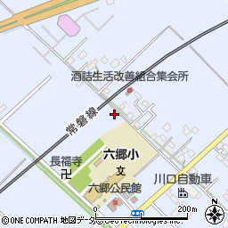 茨城県取手市清水355-1周辺の地図