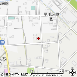 埼玉県越谷市南荻島708周辺の地図