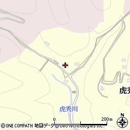 埼玉県飯能市虎秀676周辺の地図