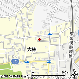 埼玉県越谷市大林310周辺の地図