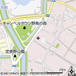 埼玉県越谷市増林3443-1周辺の地図