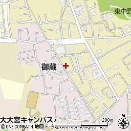 埼玉県さいたま市見沼区南中野908-5周辺の地図