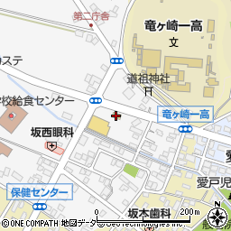 パリミキ竜ヶ崎店周辺の地図