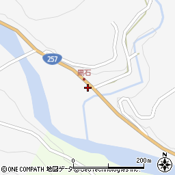 岐阜県下呂市馬瀬黒石1192周辺の地図