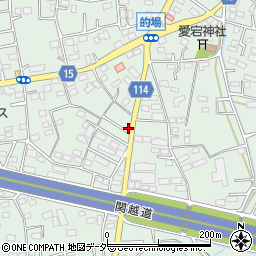 埼玉県川越市的場953-4周辺の地図