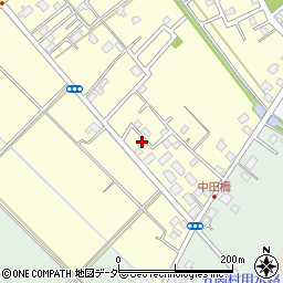 茨城県取手市谷中570周辺の地図