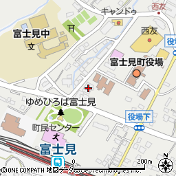 ＪＡ信州諏訪　共済原・富士見地区センター周辺の地図