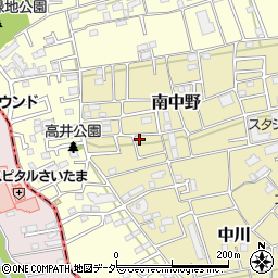 埼玉県さいたま市見沼区南中野719-2周辺の地図