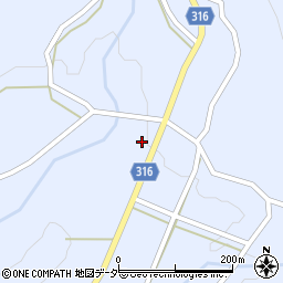 岐阜県郡上市白鳥町阿多岐1490周辺の地図