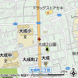 埼玉県さいたま市大宮区大成町周辺の地図