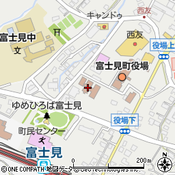 富士見グリーンカルチャーセンター周辺の地図