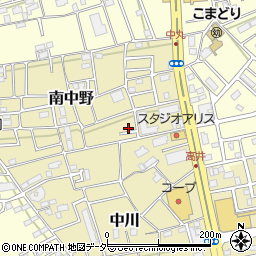 埼玉県さいたま市見沼区南中野691周辺の地図