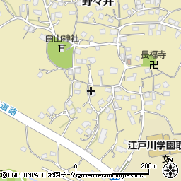 茨城県取手市野々井1622周辺の地図
