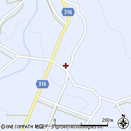 岐阜県郡上市白鳥町阿多岐1940周辺の地図