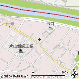 埼玉県越谷市増林3659-1周辺の地図