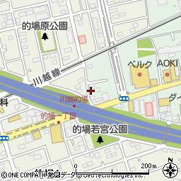 埼玉県川越市的場815周辺の地図