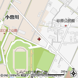 埼玉県越谷市小曽川884-2周辺の地図