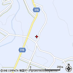 岐阜県郡上市白鳥町阿多岐1944周辺の地図