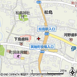 中央印刷株式会社　箕輪営業所周辺の地図