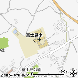 富士見町立富士見小学校周辺の地図