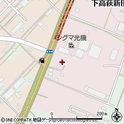 埼玉県日高市下高萩新田10周辺の地図