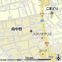 埼玉県さいたま市見沼区南中野689-2周辺の地図