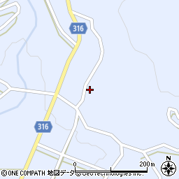 岐阜県郡上市白鳥町阿多岐1948周辺の地図