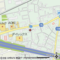 埼玉県川越市的場834周辺の地図