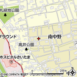 埼玉県さいたま市見沼区南中野728-40周辺の地図