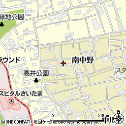 埼玉県さいたま市見沼区南中野728-46周辺の地図