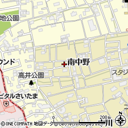 埼玉県さいたま市見沼区南中野728-48周辺の地図