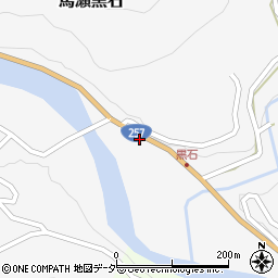 岐阜県下呂市馬瀬黒石1268周辺の地図