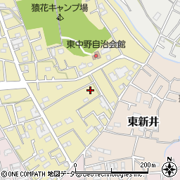 埼玉県さいたま市見沼区南中野1036-1周辺の地図