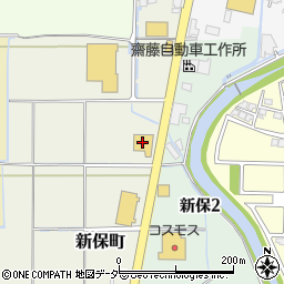 トヨタカローラ福井武生店周辺の地図