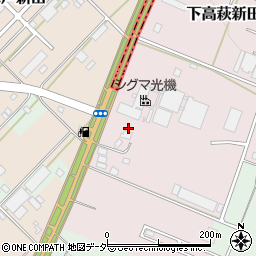 埼玉県日高市下高萩新田11-2周辺の地図