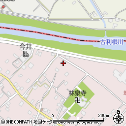 埼玉県越谷市増林3917周辺の地図