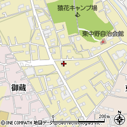 埼玉県さいたま市見沼区南中野1004-5周辺の地図