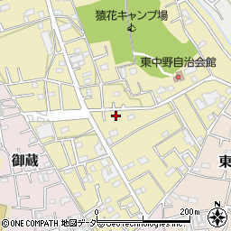 埼玉県さいたま市見沼区南中野1003周辺の地図