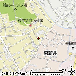 埼玉県さいたま市見沼区南中野1048-5周辺の地図