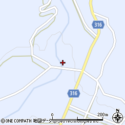 岐阜県郡上市白鳥町阿多岐1501周辺の地図