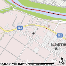 埼玉県越谷市増林3591-1周辺の地図
