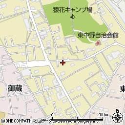 埼玉県さいたま市見沼区南中野1003-5周辺の地図