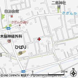埼玉県川越市笠幡1603-8周辺の地図
