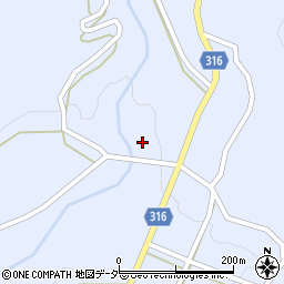岐阜県郡上市白鳥町阿多岐1495周辺の地図
