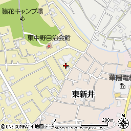 埼玉県さいたま市見沼区南中野1050周辺の地図