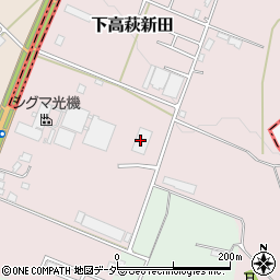 埼玉県日高市下高萩新田22-5周辺の地図