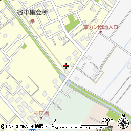 茨城県取手市谷中464周辺の地図
