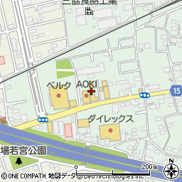 ＨｏｎｄａＣａｒｓ埼玉県央川越的場店周辺の地図