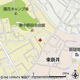 埼玉県さいたま市見沼区南中野1048-1周辺の地図